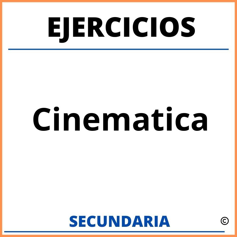 Ejercicios De Cinematica Secundaria