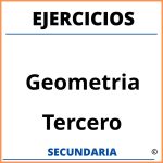 Ejercicios De Geometria De Tercero De Secundaria