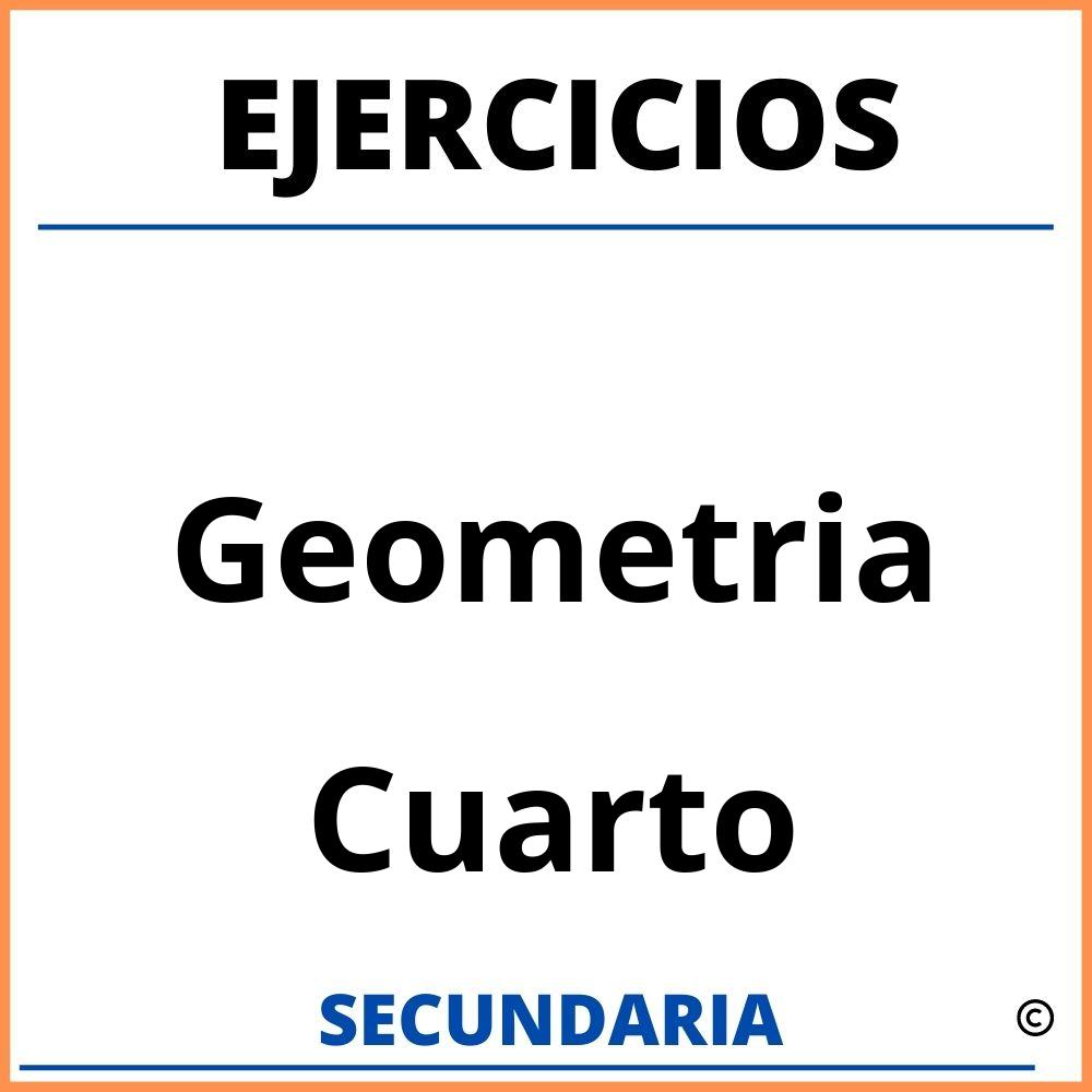 Ejercicios De Geometria Para Cuarto De Secundaria