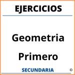 Ejercicios De Geometria Para Primero De Secundaria