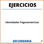 Ejercicios De Identidades Trigonometricas Para Secundaria