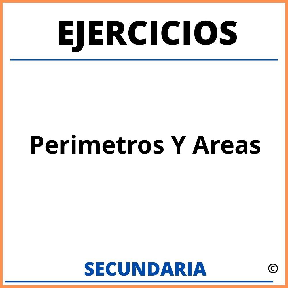 Ejercicios De Perimetros Y Areas Para Secundaria